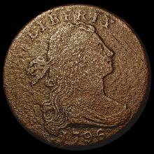 1796 Rev 95 Draped Bust Large Cent LIGHTLY CIRCULATED