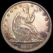 1877 Seated Liberty Half Dollar CHOICE PROOF