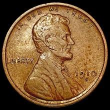 1910-S Wheat Cent NEARLY UNCIRCULATED