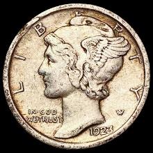 1923 Mercury Dime NEARLY UNCIRCULATED