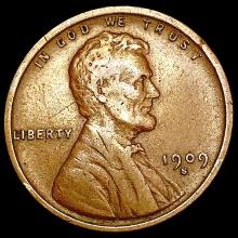 1909-S Wheat Cent NEARLY UNCIRCULATED