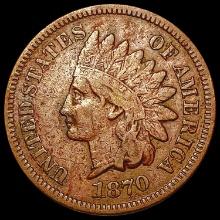 1870 Indian Head Cent LIGHTLY CIRCULATED