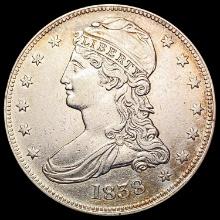 1838 Capped Bust Half Dollar UNCIRCULATED