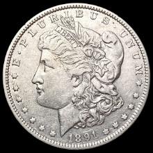 1891-O Morgan Silver Dollar CLOSELY UNCIRCULATED