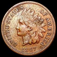 1867 Indian Head Cent CLOSELY UNCIRCULATED