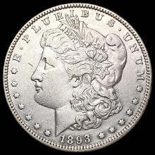 1893 Morgan Silver Dollar CLOSELY UNCIRCULATED