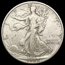 1927-S Walking Liberty Half Dollar LIGHTLY CIRCULATED