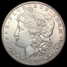 1901-S Morgan Silver Dollar CLOSELY UNCIRCULATED