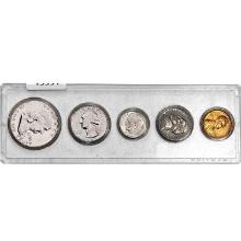 1955 US Proof Set [5 Coins]