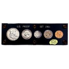 1961 US Proof Set [5 Coins]