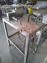 SHOP TABLE W/ ELECT MOTOR