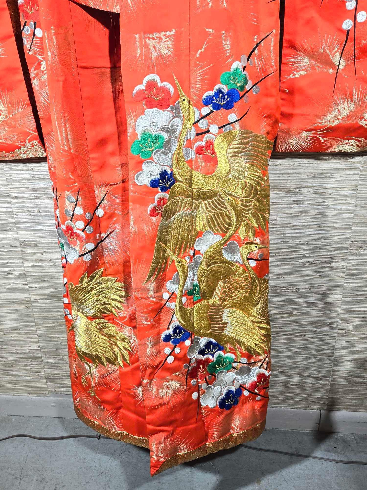 Beautiful Embroidered Kimono