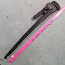 41 Inch "Ridgid" Cast Iron Pipe Wrench