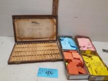 Vintage Wholesale Jewelers Box, tags