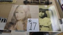 records, Barbra Streisand records Her greatest hits and My Name is Barbra