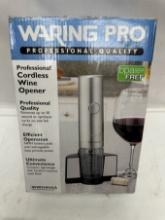 Waring Pro Professional Cordless Wine Opener