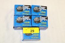 100 Rounds of Silver Bear 7.62x39 123 Gr. Bimetal HP Ammo