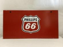 (2) Phillips 66 Gas Pump Signs