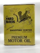 Yard Birds Premium Motor Oil 2 Gallon Can w/ Fantastic Graphics