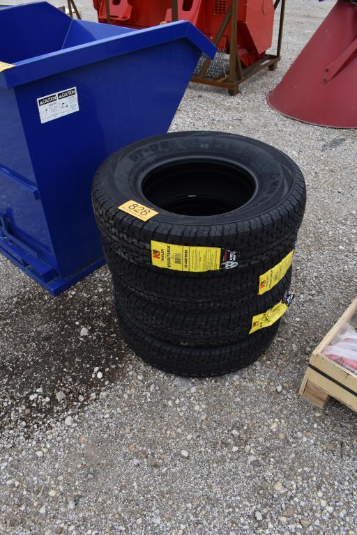 4 - 225 X 75R15 TIRES