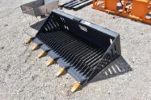 66" SKID STEER ROCK BUCKET