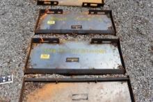 SKID STEER WELD PLATE