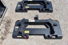 SKID STEER QUICK HITCH PLATE