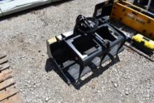 MINI SKID STEER GRAPPLE BUCKET