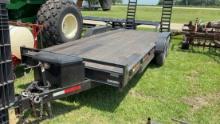 2015 Flatbed Trailer W/Ramps