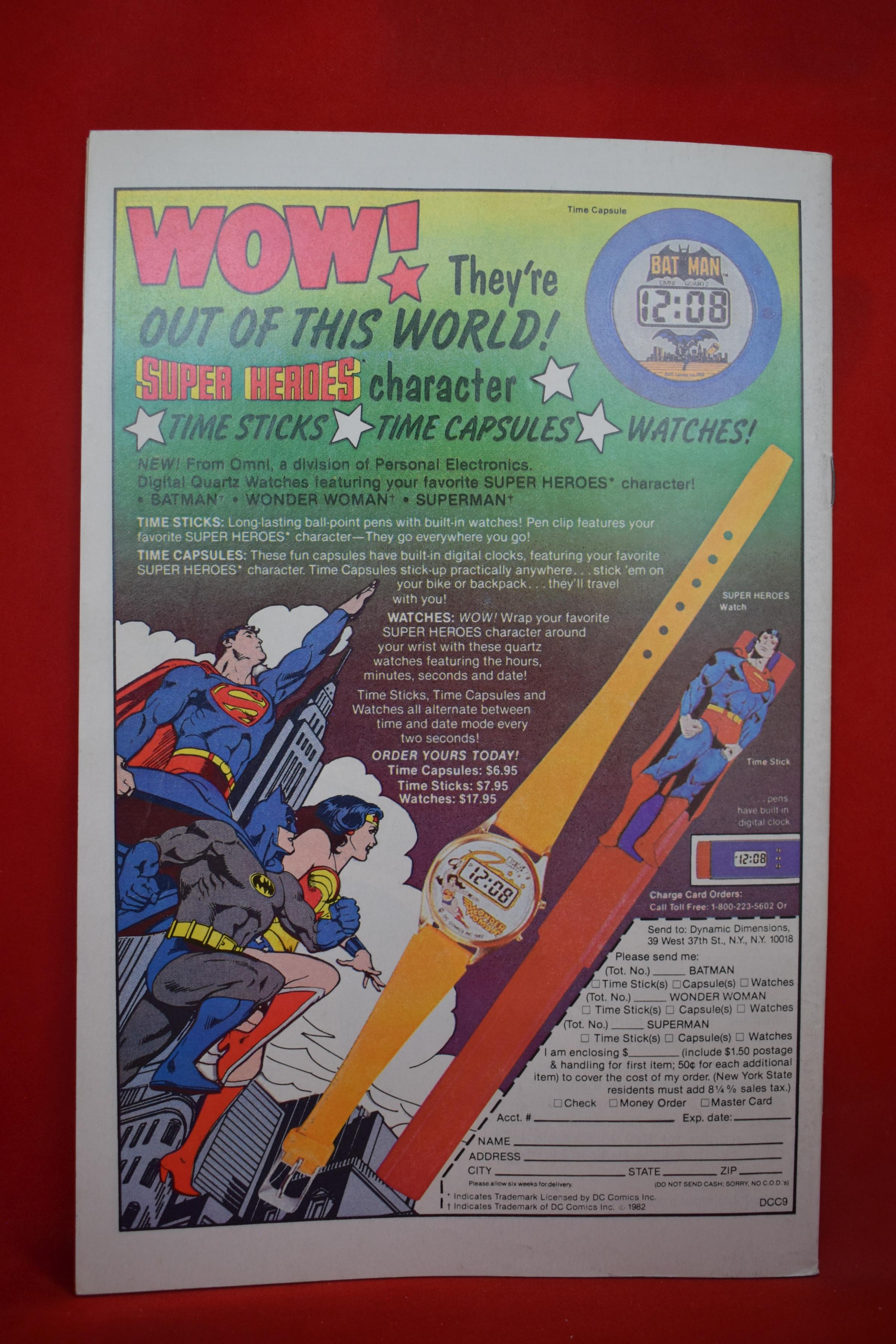 DC COMICS PRESENTS #52 | KEY 1ST APPEARANCE OF AMBUSH BUG! | JUDGE DREDD BALLOON CAMEO