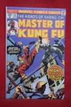 MASTER OF KUNG FU #36 | THE NIGHT OF THE NINJAS! | GIL KANE - 1976