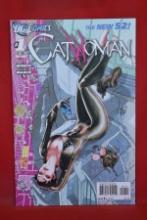 CATWOMAN #1 | 1ST ISSUE - NEW 52 | AND MOST OF THE COSTUME STAYS ON.. | GUILLEM MARCH