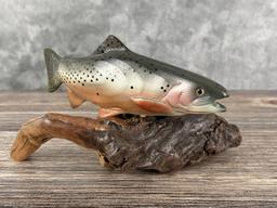 Big Sky Carvers Montana Wood Trout