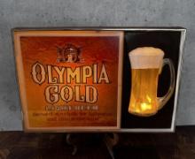 Olympia Gold Lighted Beer Sign