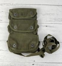 Vietnam US 3 Pocket M18 Smoke Grenade Pouch