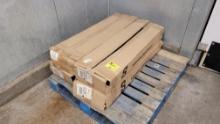 MOLDED 12.5' TALL PALLET GUARD SETS, PRICED PER SET, NEW IN BOX