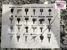(24) Equipment Keys