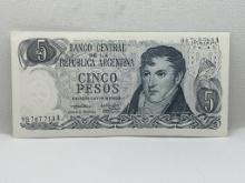 Banco Central De La Republica Argentina Cinco
