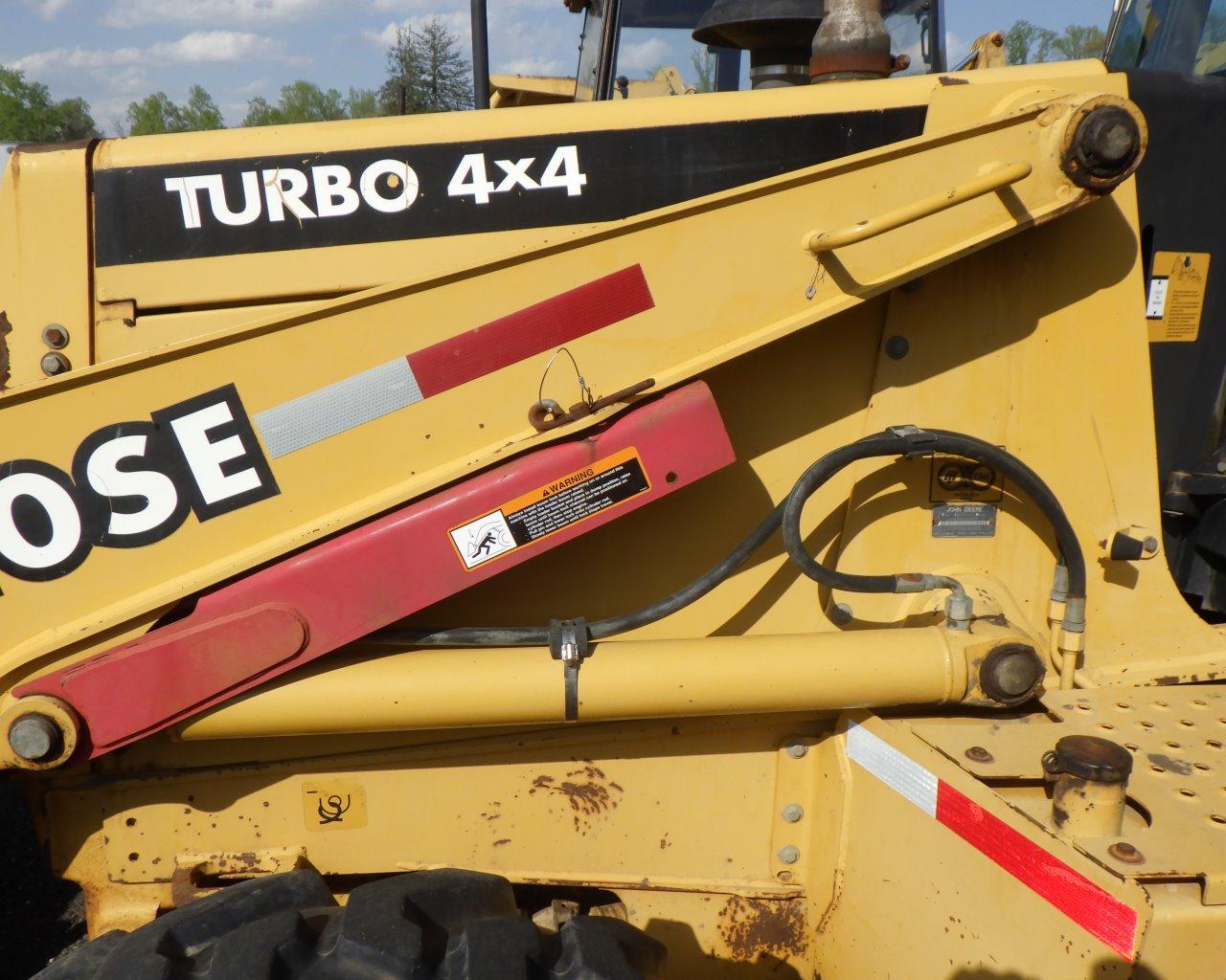 JOHN DEERE 310SE Turbo Wheel Loader Backhoe   EROPS   4x4 s/n:TO310SE857031