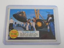 1969 TOPPS MAN ON THE MOON #10A ALL HANDS ON DECK