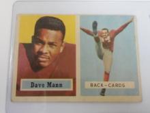 1957 TOPPS FOOTBALL #50 DAVE MANN CHICAGO CARDINALS