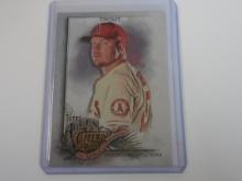 2022 TOPPS ALLEN GINTER MIKE TROUT RAINBOW FOIL