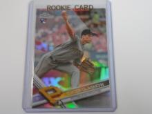2017 TOPPS CHROME TYLER GLASNOW REFRACTOR ROOKIE CARD PIRATES RC