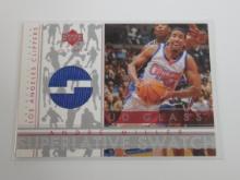2002-03 UPPER DECK GLASS ANDRE MILLER GAME USED JERSEY CARD CLIPPERS