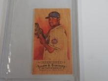 2009 TOPPS ALLEN GINTER FRANCISCO RODRIGUEZ WOOD GRAIN TRUE 1/1 CARD RARE METS