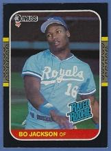 Sharp 1987 Donruss #35 Bo Jackson RC Kansas City Royals