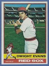 High Grade 1976 Topps #575 Dwight Evans Boston Red Sox