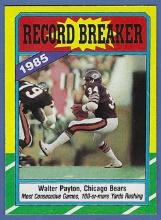 1986 Topps #7 Walter Payton RB Chicago Bears