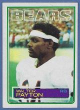1983 Topps #36 Walter Payton Chicago Bears