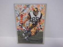 JACK YOUNGBLOOD SIGNED AUTO GOAL LINE ART